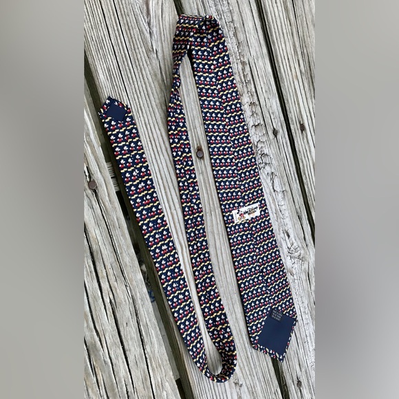 Mens WALT DISNEY WORLD Mickey Mouse Print Tie Goofy Donald Silk Tie Lot One Size - Picture 5 of 15